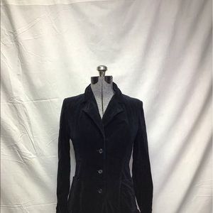 Vintage Blue Velvet Blazer